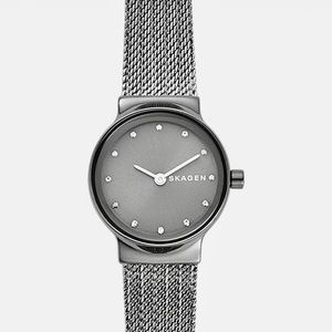 Skagen Freja Steel Mesh Watch ; inspired by the timeless beauty of nature.